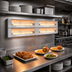 Thumbnail image #2 for Hatco Glo-Ray 36-Inch Double Lighted Infrared Strip Heater, Aluminum, 1.33 kW