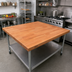 Thumbnail image #2 for Boos Block 48-Inch x 42-Inch American Cherry Kitchen Countertop