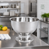 Thumbnail image #2 for Vollrath New York, New York® Mirror-Finished 18-8 Stainless Steel Punch Bowl, 4 Gallon