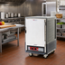 Thumbnail image #2 for Metro C5 3 Series Mobile Half-Height Low-Watt Heated Holding Cabinet with Gray Insulation Armour and Full Solid Door