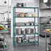 Thumbnail image #2 for EagleGard 5-Tier Wire Shelving Starter Unit with QuadTruss Shelves, 48W x 24D x 86H, Stationary