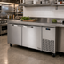 Thumbnail image #2 for True SPEC SERIES 2-Section Deep Undercounter Freezer, -10°F, Stainless Steel Top, Side-Mounted Self-Contained Refrigeration