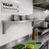 Thumbnail image #2 for Vulcan 36-Inch Stainless Steel Plate Rail