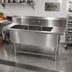 Thumbnail image #2 for John Boos Pro-Bowl 3-Compartment Stainless Steel Sink with Right Drainboard, 18 x 18 x 14 Inch Bowls, 24 Inch Drainboard