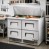 Thumbnail image #2 for True 48-Inch Two-Section Drawered Sandwich/Salad Prep Table with 4 Drawers, 18-Pan Top, R290 Hydrocarbon Refrigeration