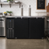 Thumbnail image #2 for Continental Refrigerator KC59SN 59-Inch Two-Tap Flat Top Shallow Depth Keg Cooler