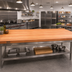 Thumbnail image #2 for Boos Block American Cherry Edge Grain Kitchen Countertop, 132 x 36 x 3 Inches, Varnique Finish