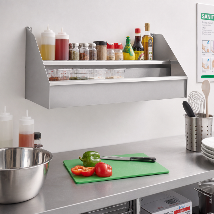 Product image #2 for CHOICE 42-Inch Wide x 10-Inch Deep Double Stainless Steel Speed Rail