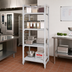 Thumbnail image #3 for Camshelving Premium 4-Tier Stationary Starter Unit, 18 x 24 x 84 Inches, 3 Vented + 1 Solid Shelves