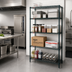 Thumbnail image #2 for Metro Super Erecta Add-On Wire Shelving Unit, 36 x 21 x 63 Inches, 4 Shelves, Metroseal 3 Epoxy-Coated Finish