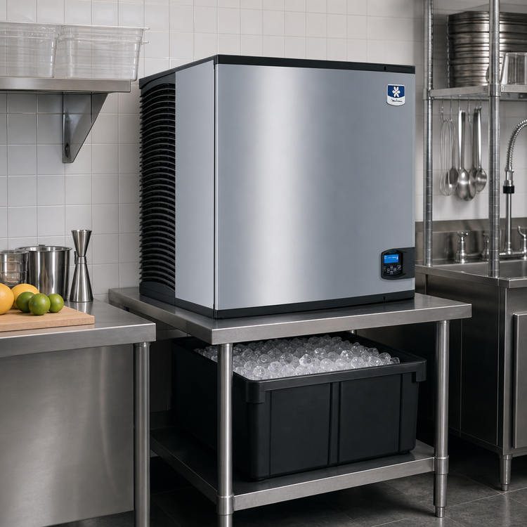 Product image #2 for Manitowoc Indigo NXT iT1200W Half-Dice Cube Ice Machine, Water-Cooled, Self-Contained, 30 Inch Wide