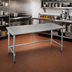 Thumbnail image #2 for Spec-Master Marine Series 72-Inch x 36-Inch Stainless Steel Work Table with Galvanized Base