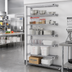 Thumbnail image #2 for Eagle Group 5-Tier Add-On Wire Shelving Unit, 24 x 21 x 74 Inches, Stainless Steel Finish
