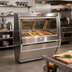 Thumbnail image #2 for Howard-McCray 40E Series CHS40E-8-S Full Service 6-Well Stainless Steel Hot Food Case