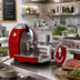 Thumbnail image #2 for Trento Omas 14.5-Inch Semi-Automatic Volano Flywheel Meat Slicer, 1 HP, 120V