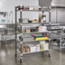 Thumbnail image #2 for Cambro Camshelving Elements XTRA Series 5-Tier High Density Top Rail Mobile Starter Unit, 21