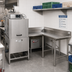 Thumbnail image #2 for Eagle Group Right-Hand Corner Clean Dishtable, 60 x 60 Inch, 16/430 Stainless Steel