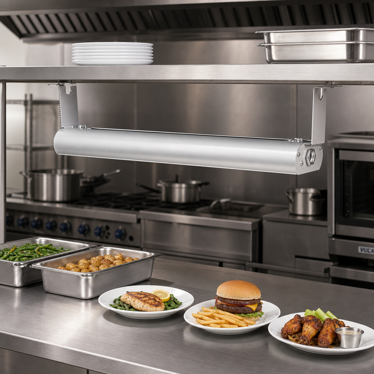 Product image #2 for Vollrath FC-4SH-36208-NA-IN 36-Inch Low Profile Unlighted Strip Heat Lamp