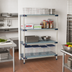 Thumbnail image #2 for MetroMax 4 Add-On Polymer Shelving Unit, 54W x 24D x 74H, 2000 lb Capacity
