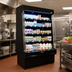 Thumbnail image #2 for Howard-McCray 35E Series Remote Dairy Open Merchandiser, 51 Inch Wide, 4-Tier LED Shelves, Black, Endless Design