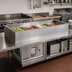Thumbnail image #2 for Atlas Metal RM-5 5-Pan Self-Contained Refrigerated Drop-In Cold Well