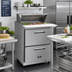 Thumbnail image #3 for Kelvinator Commercial 29-Inch 1-Section 2-Drawer Mega Top Refrigerated Sandwich/Salad Prep Table, 12-Pan Top