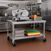 Thumbnail image #2 for Mobile Countertop Equipment Stand with Removable Undershelf, 36 Inch W x 24 Inch D x 24 Inch H, 1000 lb Capacity