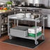 Thumbnail image #3 for Channel Lifetime Tough Heavy-Duty Aluminum Utility / Bussing Cart, 37 x 29 x 36 Inches, 2 Shelves, 500 lb Capacity