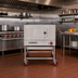 Thumbnail image #2 for American Range 36-Inch Wood/Charcoal Single-Burner Floor Model Broiler with Gas Log Lighter