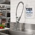 Thumbnail image #2 for UltraRinse 8-Inch Deck Mount Pre-Rinse Mixing Faucet with 12-Inch Swing Nozzle and Spray Valve
