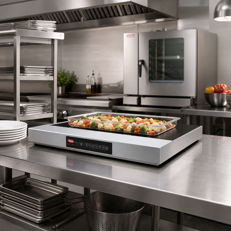 Product image #2 for Hatco Modular Heated Glass Warming Shelf for One 12 x 20 Pan