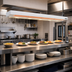 Thumbnail image #2 for Nemco 60-Inch Remote-Controlled Single Infrared Strip Heat Lamp with Lights, 240V