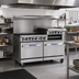 Thumbnail image #2 for Imperial Pro Series 60-Inch Gas Restaurant Range with 60-Inch Griddle and 2 Convection Ovens