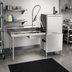 Thumbnail image #2 for 36-Inch Straight Soiled Dishtable with Left-to-Right Operation and 20 x 20 x 5-Inch Pre-Rinse Sink