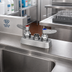 Thumbnail image #2 for T&S Brass Workboard/Bar Sink Mixing Faucet, Deck Mount, 4-Inch Centers, Swivel Outlet, Less Nozzle