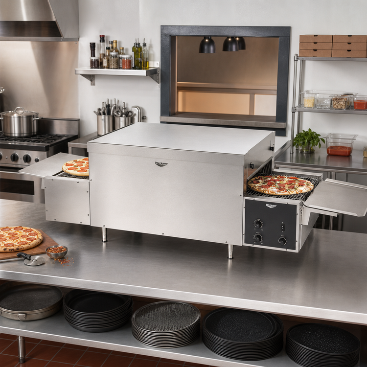 Product image #2 for Vollrath Countertop Conveyor Pizza Oven, Single Deck, 68-Inch Wide, 208V