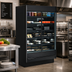 Thumbnail image #2 for Fusion MD685DR 3-Door Self-Service Refrigerated Display Case, Self-Contained R290