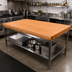 Thumbnail image #2 for Boos Block American Cherry Edge Grain Kitchen Countertop, 84 x 48 x 3 Inch, Penetrating Oil Finish