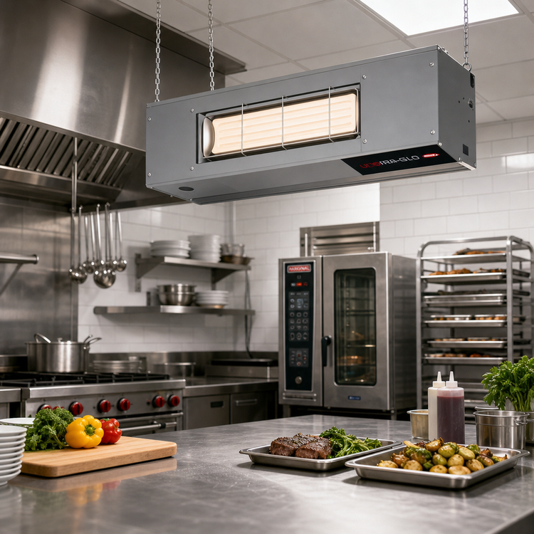 Product image #2 for Hatco Ultra-Glo 66-Inch High-Watt Unlighted Single Ceramic Infrared Strip Heater