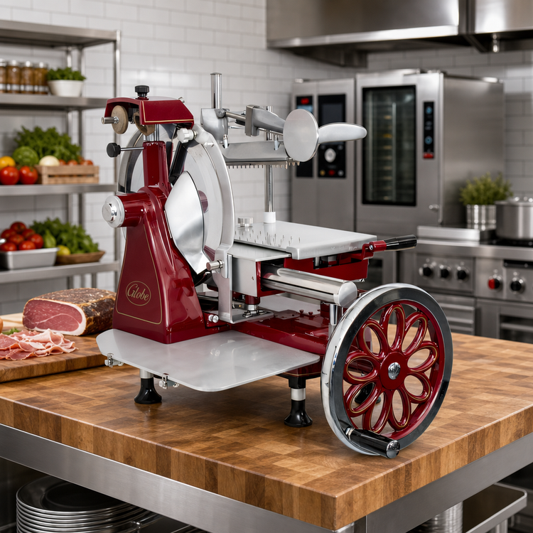 Product image #2 for Globe Traditional Premium 12-Inch Manual Flywheel Slicer