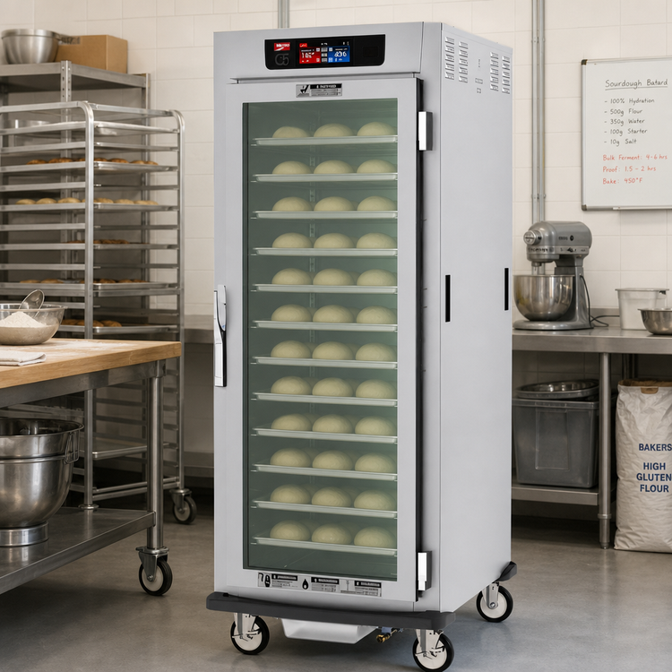 Product image #2 for Metro C5 9 Series Mobile Full-Height Controlled Humidity Heated Holding and Proofing Cabinet with Glass Door