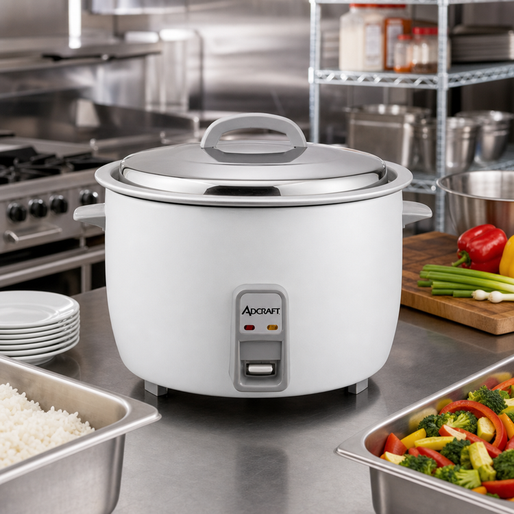 Product image #2 for Adcraft RC-E50 50-Cup Countertop Electric Rice Cooker