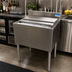 Thumbnail image #3 for BK Resources 36-Inch Insulated Underbar Ice Bin with Sliding Cover, 100 lb Capacity