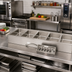 Thumbnail image #2 for APW Wyott HFW-5DS 5-Well Drop-In Electric Hot Food Well with Drain, Wet/Dry Operation, Infinite Controls