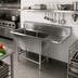 Thumbnail image #2 for John Boos Pro-Bowl 2-Compartment Sink with 18-Inch Right Drainboard