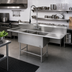 Thumbnail image #2 for John Boos Pro-Bowl 2-Compartment Stainless Steel Sink with Left and Right Drainboards