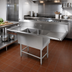 Thumbnail image #2 for John Boos Pro-Bowl 2-Compartment Stainless Steel Sink with Left and Right Drainboards
