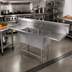 Thumbnail image #2 for John Boos Pro-Bowl 2-Compartment Stainless Steel Sink with Left and Right Drainboards