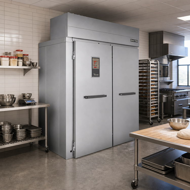 Product image #2 for Baxter PW2E Double-Wide Roll-In Electric Proofer Cabinet with Floor, 62-Inch Wide x 120.5-Inch Deep