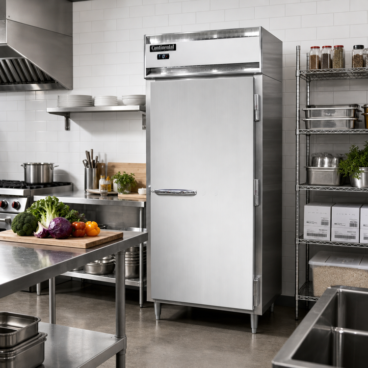 Product image #2 for Continental Refrigerator D1FXN Designer Line One-Section Extra-Wide Reach-In Freezer